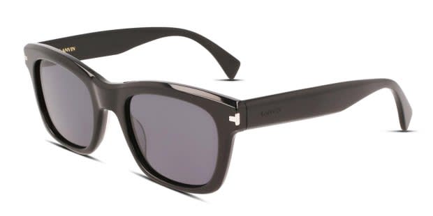 Lanvin black sunglasses Lanvin // Black LNV605S Oversized Square Sunglasses – VSP  main image 4