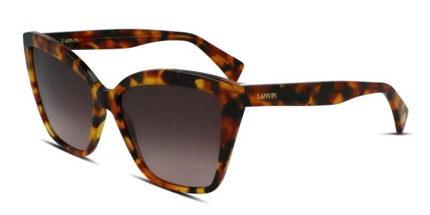 LANVIN キャットアイフレムメカネ LNV2621 601 Lanvin cat-eye tortoiseshell-effect Glasses | Brown | FARFETCH