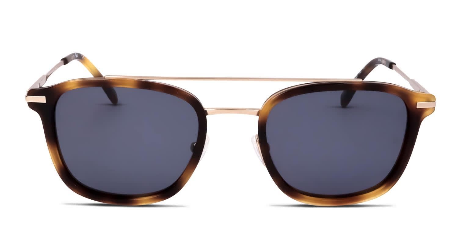 Lacoste L608SND Tortoise, Gold glasses - Tortoise / Gold - Frontal View
