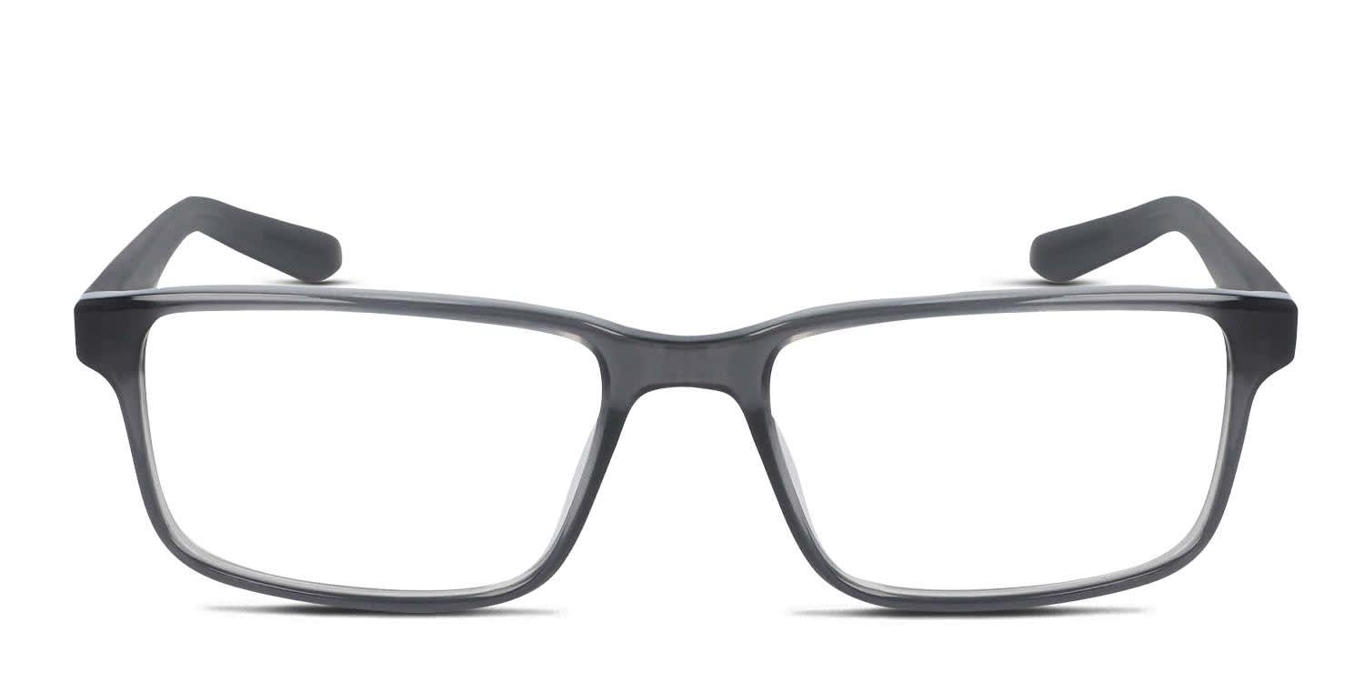 Dragon DR2028 Gray Eyeglasses | Includes FREE Rx Lenses