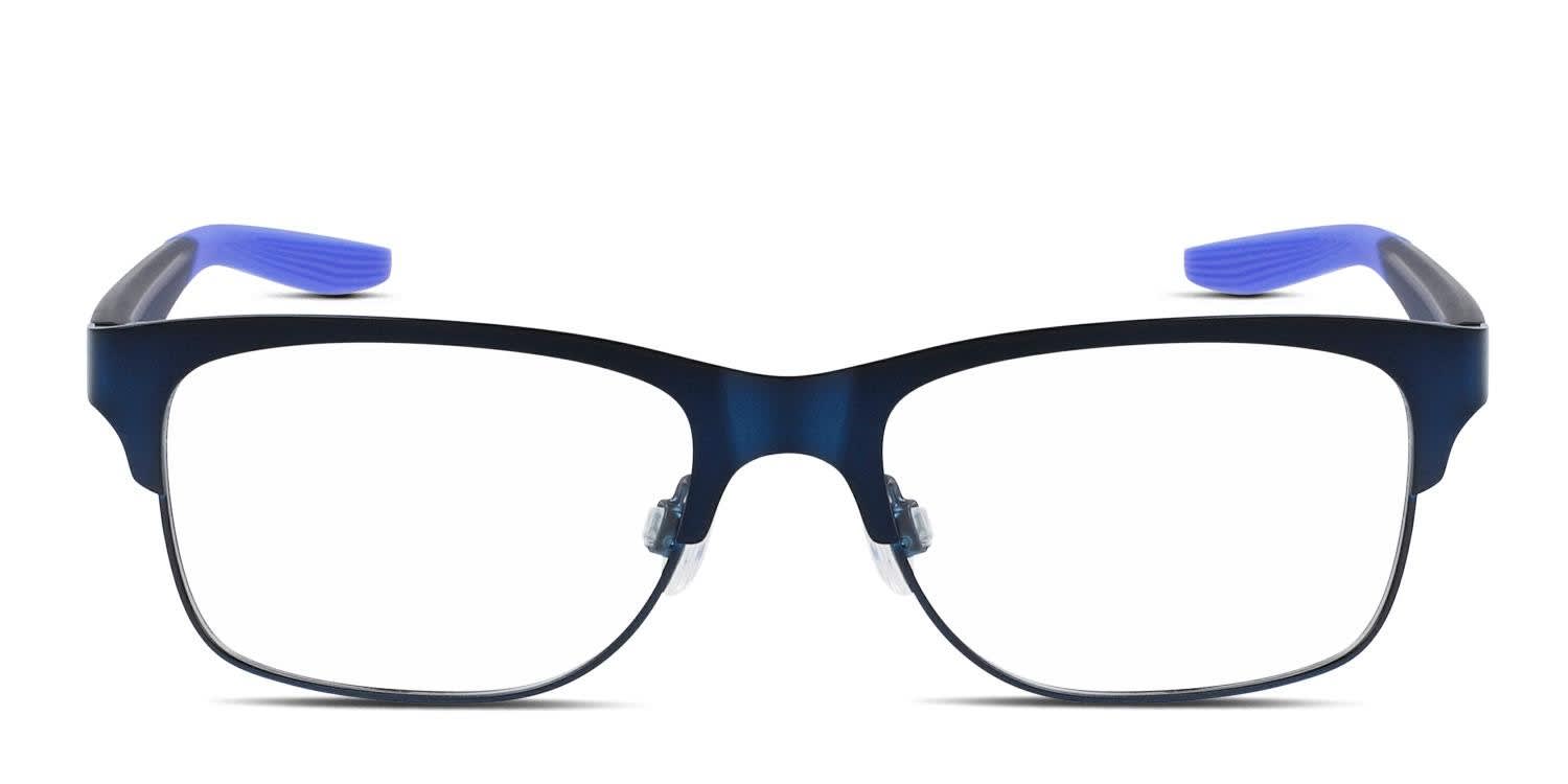 Nike 5590 Kids Blue glasses - Blue - Frontal View