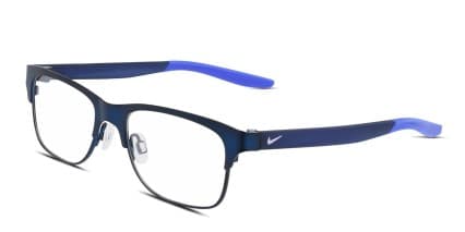 Nike 5590 Kids Blue glasses - Blue - Angle View