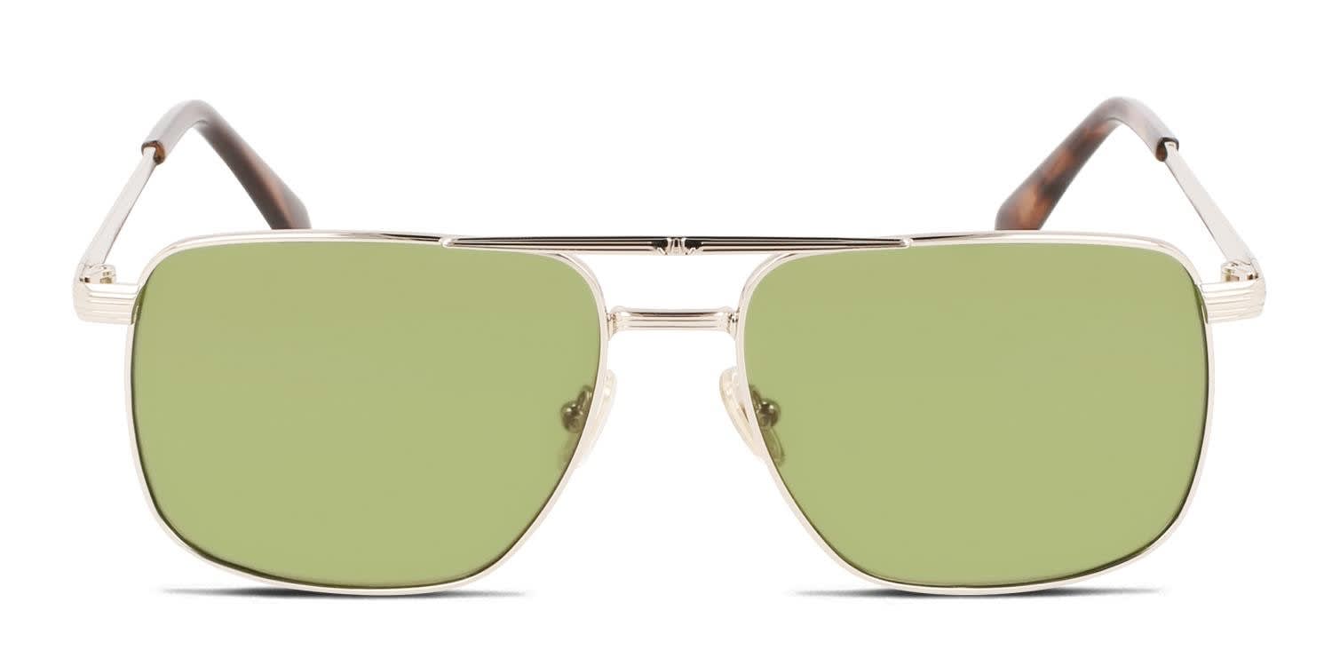 Lanvin LNV120S Gold, Green glasses - Gold / Green - Frontal View