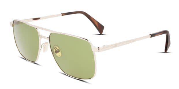 Lanvin LNV120S Gold, Green Prescription Sunglasses