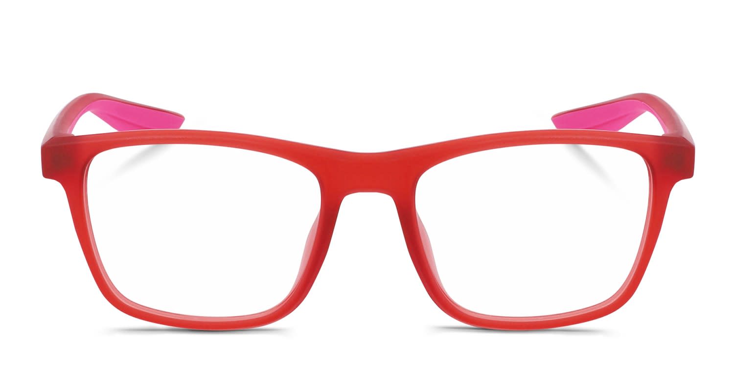 Nike 5042 Kids Red glasses - Red - Frontal View