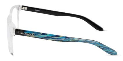 Dragon DR2032 Clear glasses - Clear - Side View