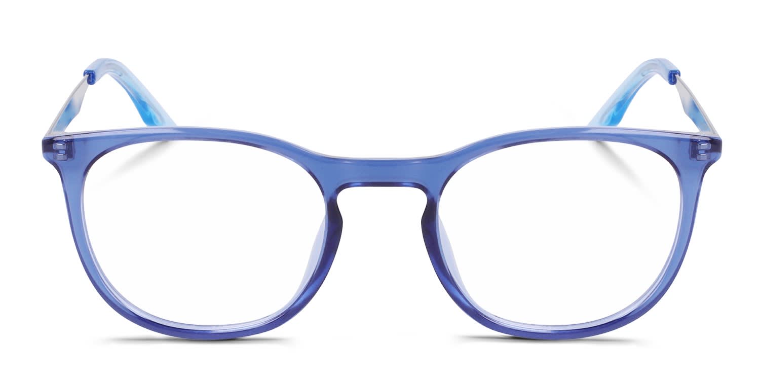 Converse CV8004Y Kids Blue glasses - Blue - Frontal View