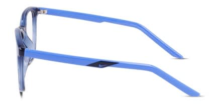 Nike 5545 Kids Blue glasses - Blue - Side View