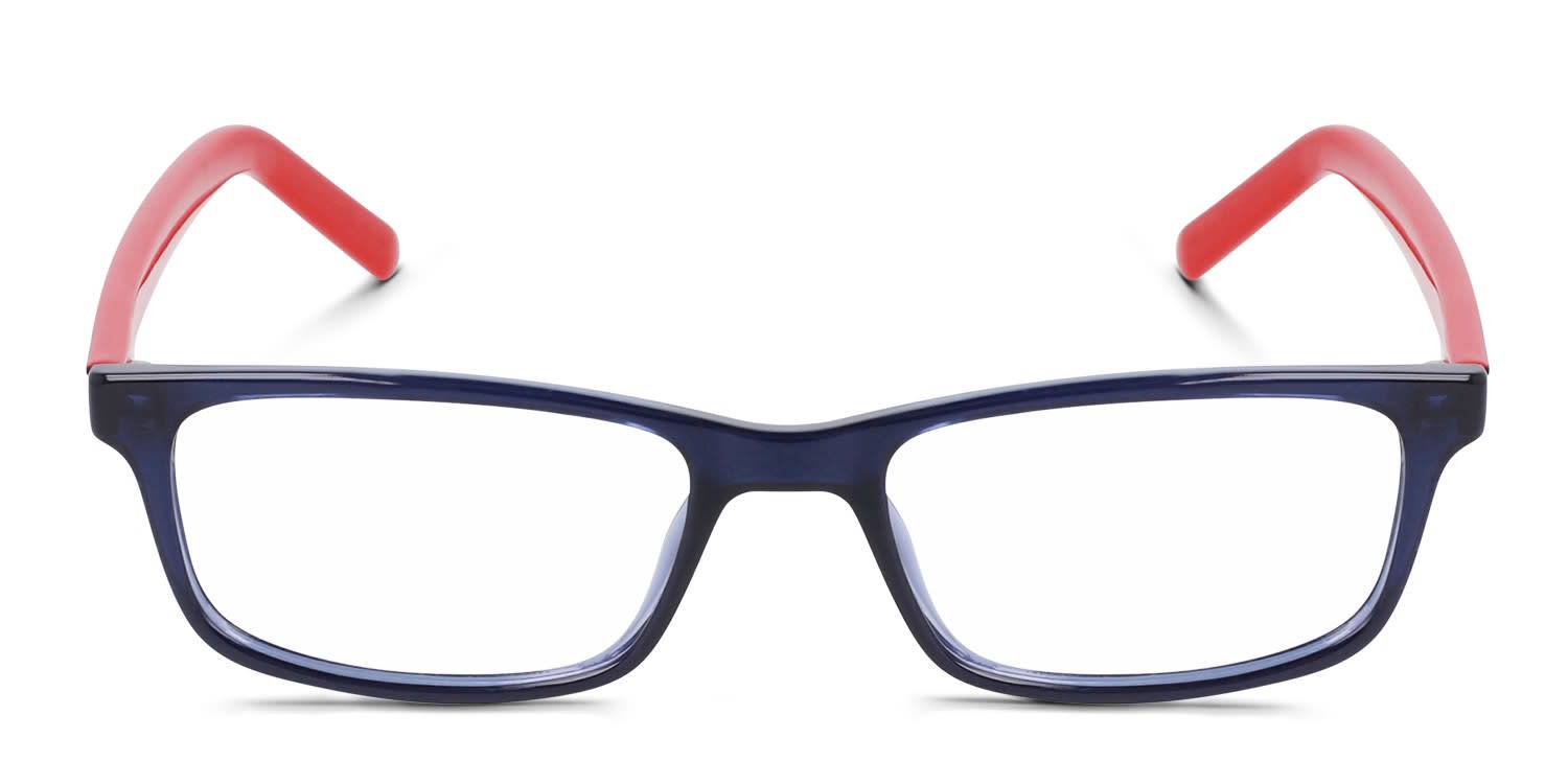 Converse CV5061Y Kids Blue glasses - Blue - Frontal View