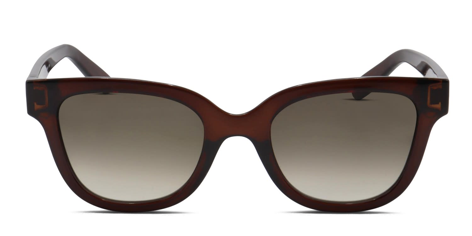 Ferragamo SF1066S clear, brown frame with gradient brown lenses Ferragamo SF1066S clear, brown frame with gradient brown lenses