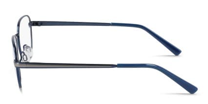 Flexon J4015 Kids Blue glasses - Blue - Side View