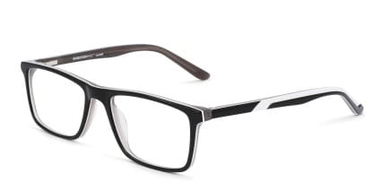 Marchon M-6505 Kids Black glasses - Black - Angle View