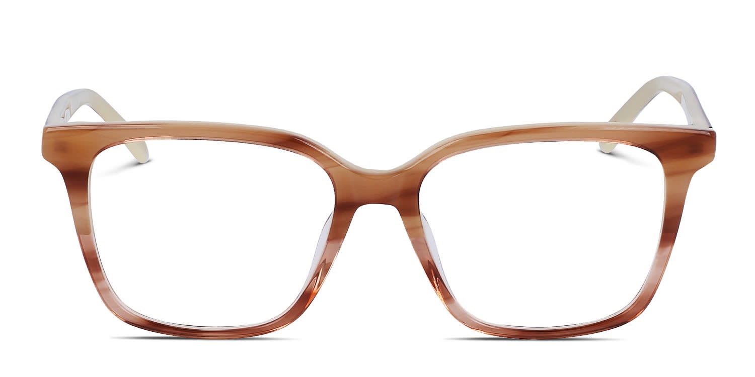 Calvin Klein CK22540 Brown, Beige glasses - Brown / Beige - Frontal View