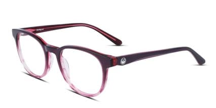Dragon DR2035 Purple, Clear glasses - Purple / Clear - Angle View
