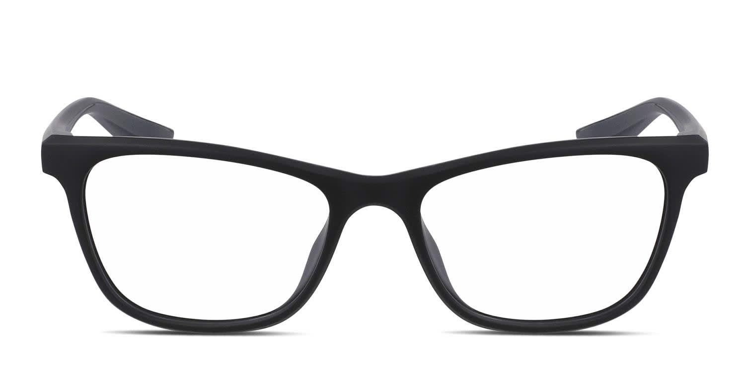 Nike 7047 Matte Black glasses - Matte Black - Frontal View