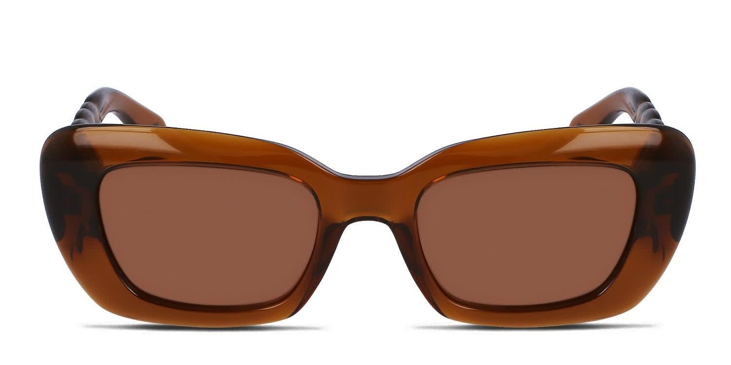 Lanvin LNV646S Brown glasses - Brown - Frontal View