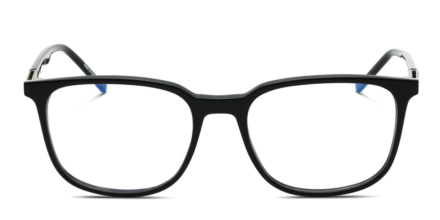 Zeiss ZS22524 Shiny Black glasses - Shiny Black - Frontal View