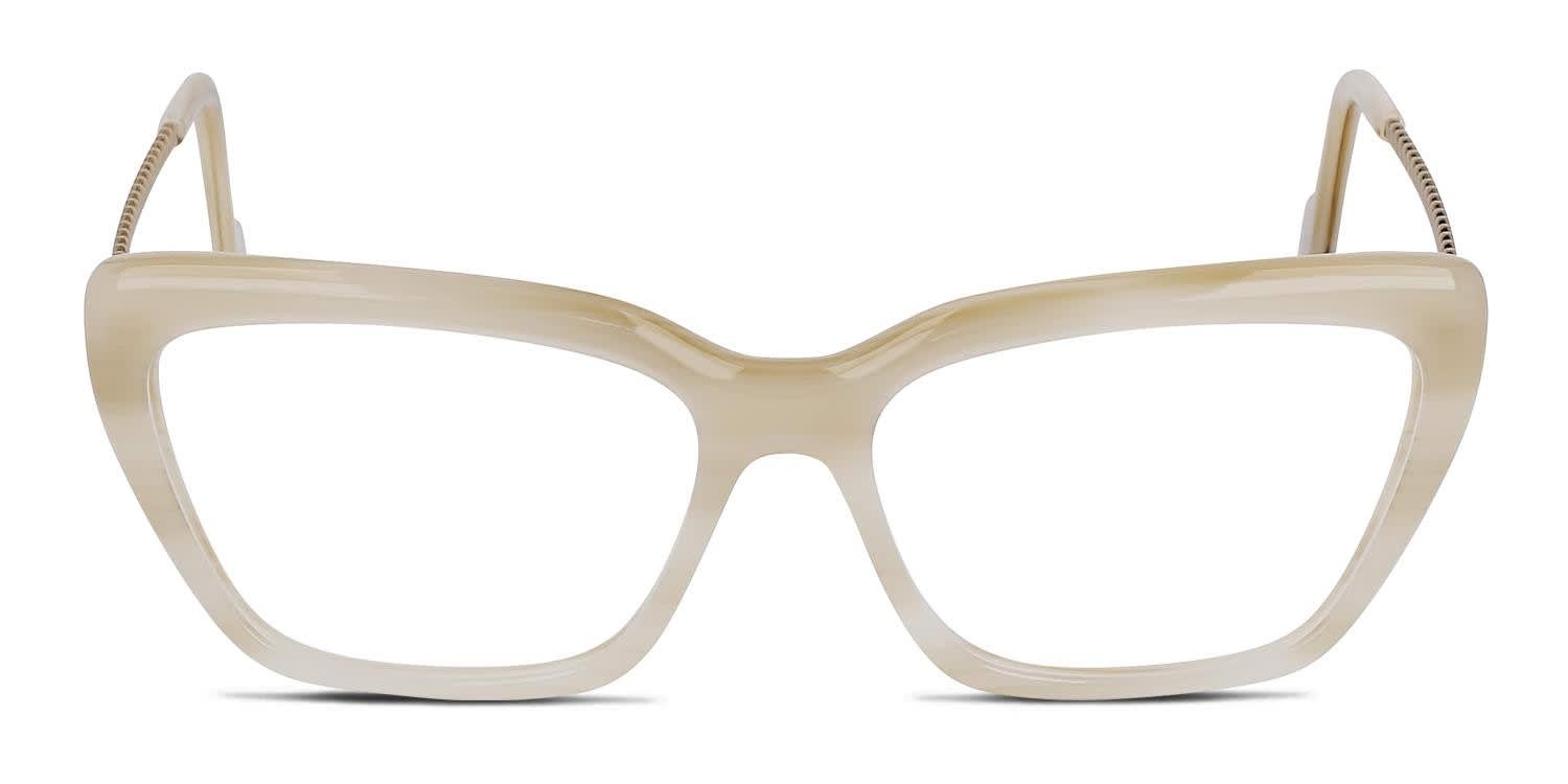 Lanvin LNV2632 White, Beige glasses - White / Beige - Frontal View