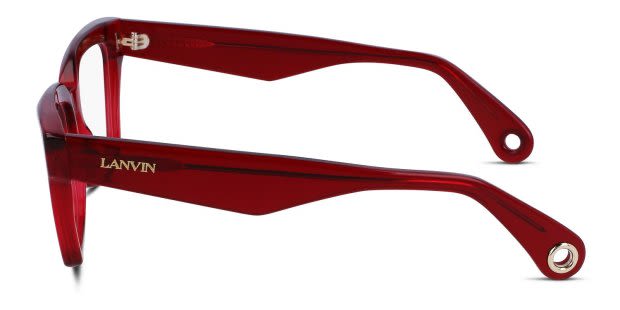 Lanvin LNV2636 Red Eyeglasses | Includes FREE Rx Lenses