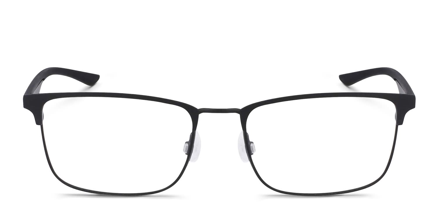 Nike 4314 Black glasses - Black - Frontal View