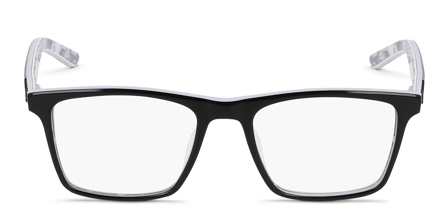 Nike 5548 Kids Black glasses - Black - Frontal View