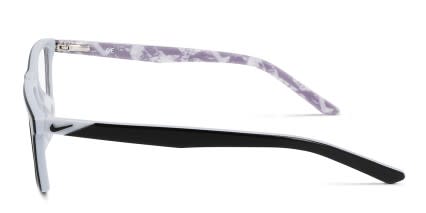 Nike 5548 Kids Black glasses - Black - Side View