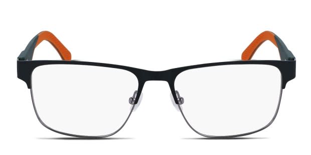 Lacoste L2291 Green, Gunmetal Eyeglasses | Includes FREE Rx Lenses