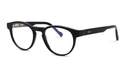 Zeiss ZS23535 Shiny Black glasses - Shiny Black - Angle View