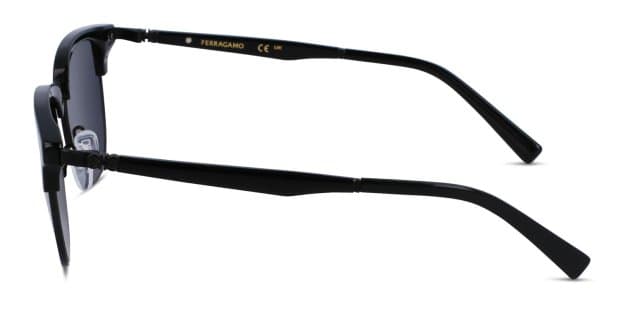 Ferragamo SF307S Black Prescription Sunglasses