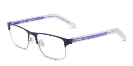 Converse CV3023Y Kids Blue, Silver glasses - Blue / Silver - Angle View