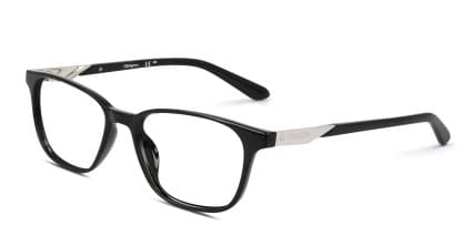 Dragon DR2045 Shiny Black glasses - Shiny Black - Angle View