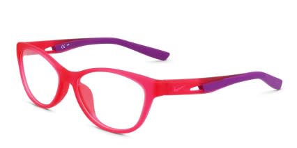 Nike 5039 Kids Pink glasses - Pink - Angle View