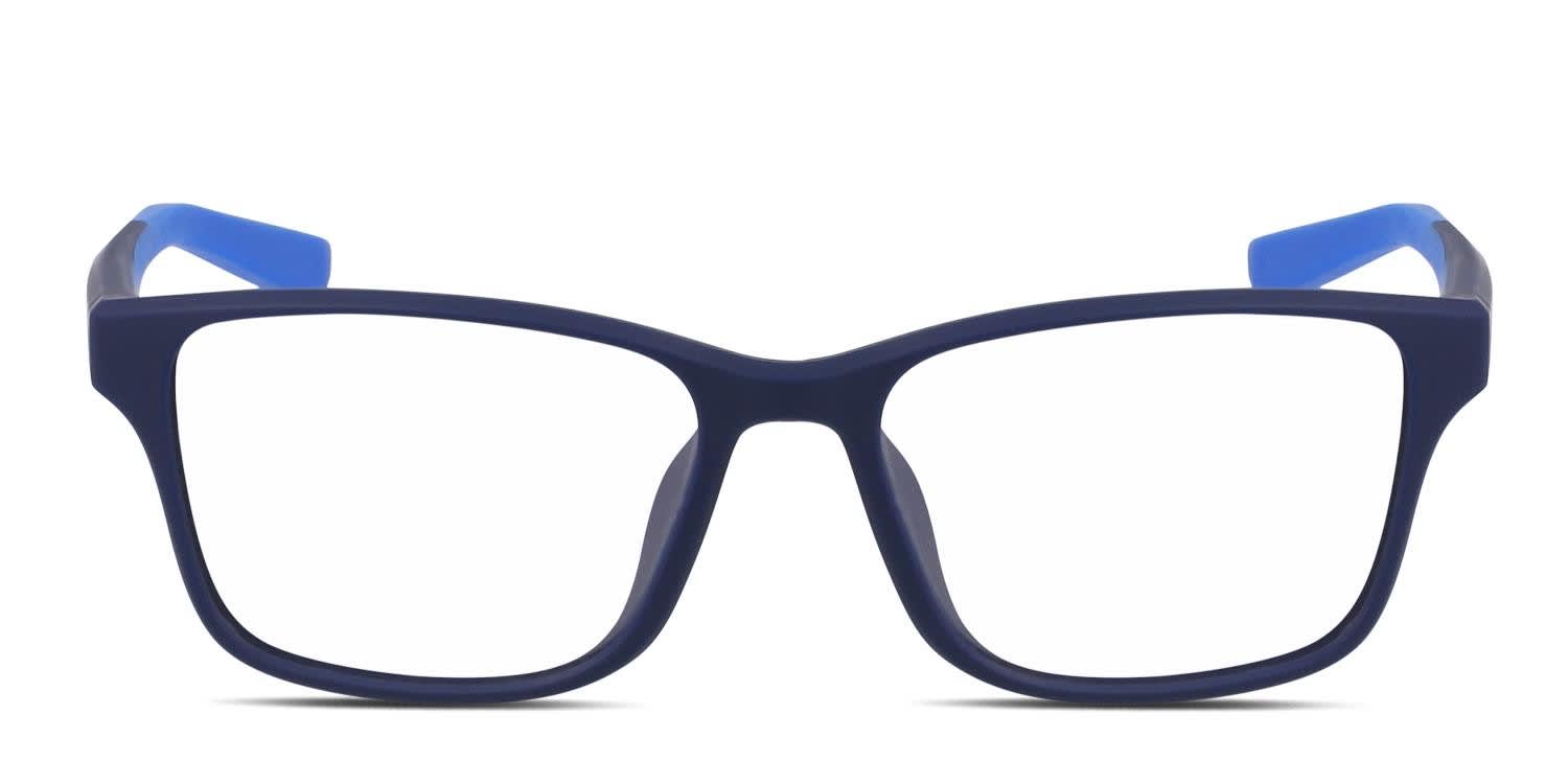 Nike 5038 Kids Blue glasses - Blue - Frontal View