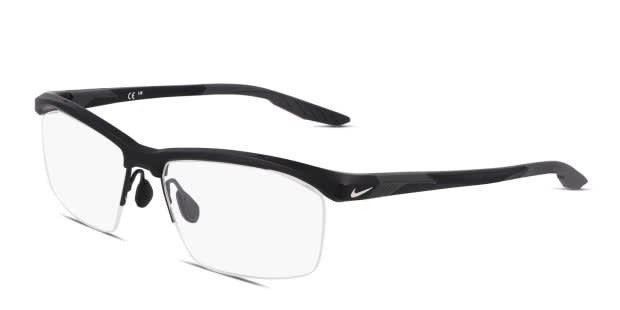 Nike 7402 Matte Black Prescription Eyeglasses