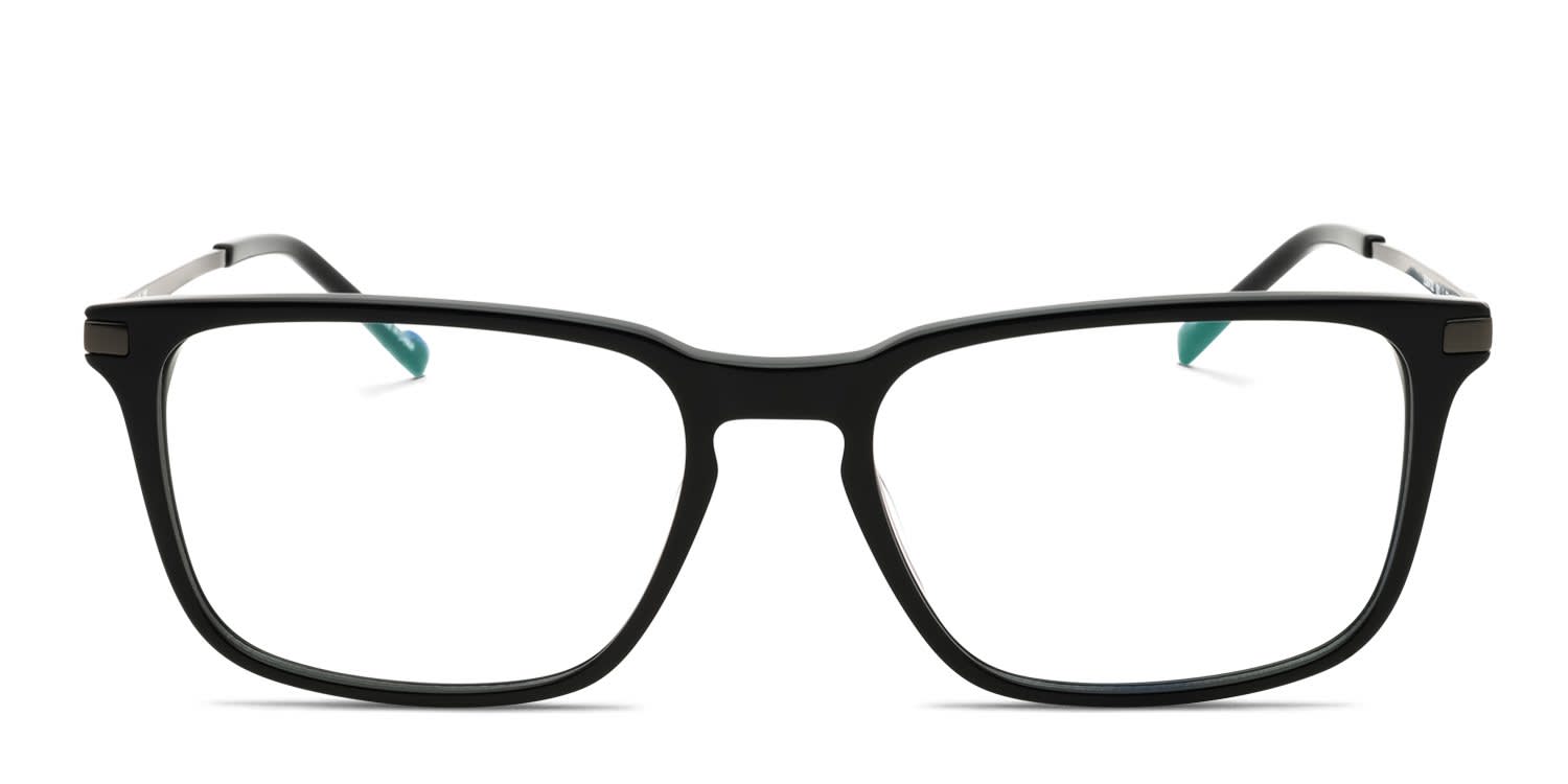 Zeiss ZS24722 Shiny Black glasses - Shiny Black - Frontal View