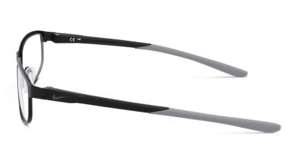 Nike 8157 Matte Black glasses - Matte Black - Side View