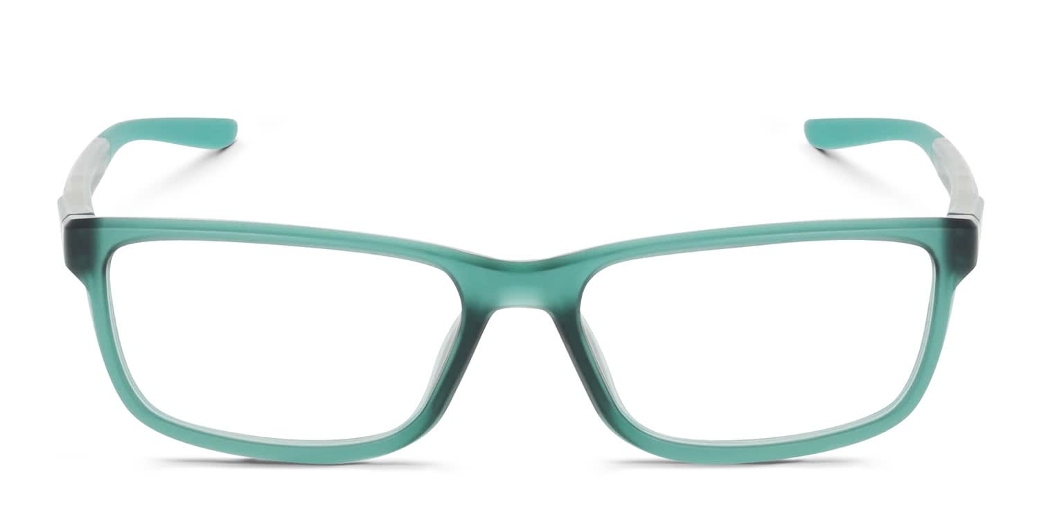 Nike 7292 Green glasses - Green - Frontal View