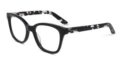 Dragon DR2054 Black glasses - Black - Angle View