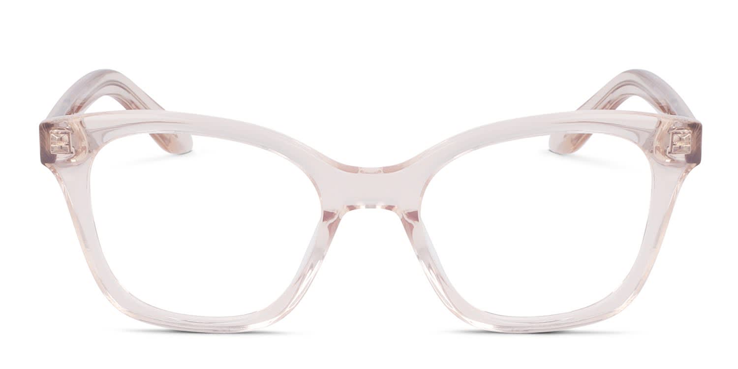 Dragon DR2054 Beige, Clear glasses - Beige / Clear - Frontal View