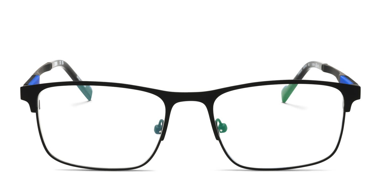 aysです。 Zeiss ZS23140 Matte Black Prescription Eyeglasses
