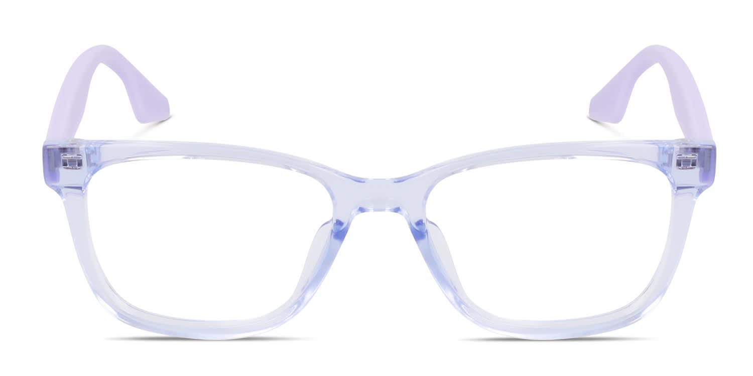 Converse CV9001Y Kids Blue, Clear glasses - Blue / Clear - Frontal View
