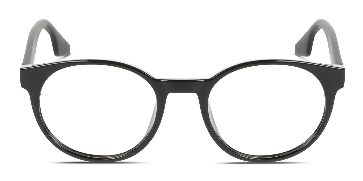 Converse CV9000Y Kids Shiny Black glasses - Shiny Black - Frontal View
