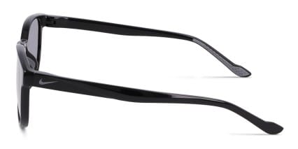 Nike Temper Flow Shiny Black glasses - Shiny Black - Side View