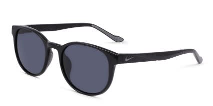 Nike Temper Flow Shiny Black glasses - Shiny Black - Angle View