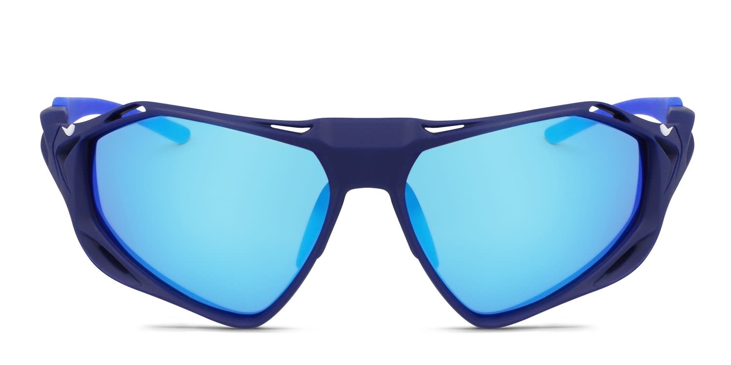 Adidas AOR009 Blue w/White Prescription Sunglasses