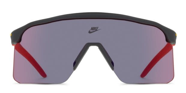 Nike IB6562X Expedition Shield Gray, Red Sunglasses Online