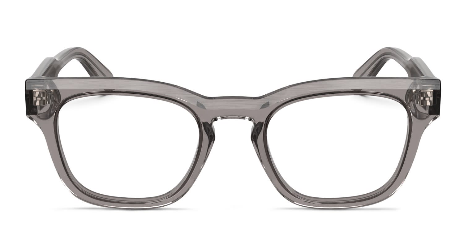 Calvin Klein CK25521 Purple, Gray, Clear glasses - Purple / Gray / Clear - Frontal View