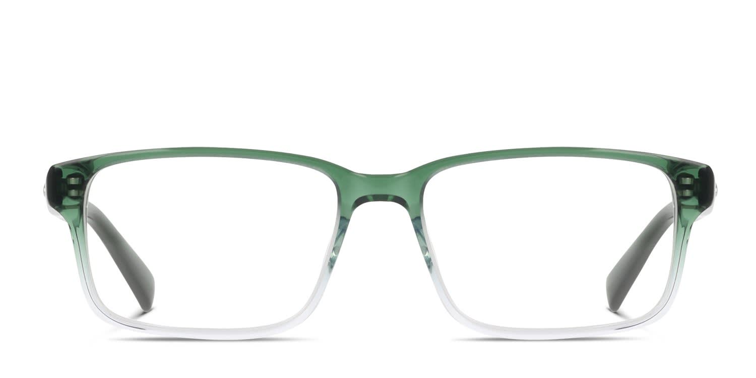 Nike 1001C Kids Green, Clear glasses - Green / Clear - Frontal View