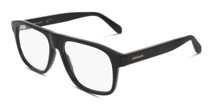 Ferragamo SF3063 Shiny Black glasses - Shiny Black - Angle View