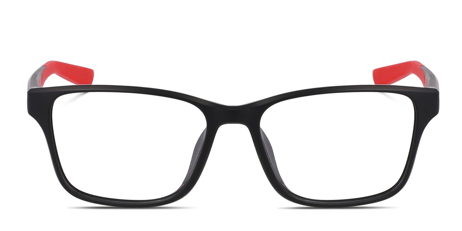 Nike 5038 Kids Black, Red glasses - Black / Red - Frontal View